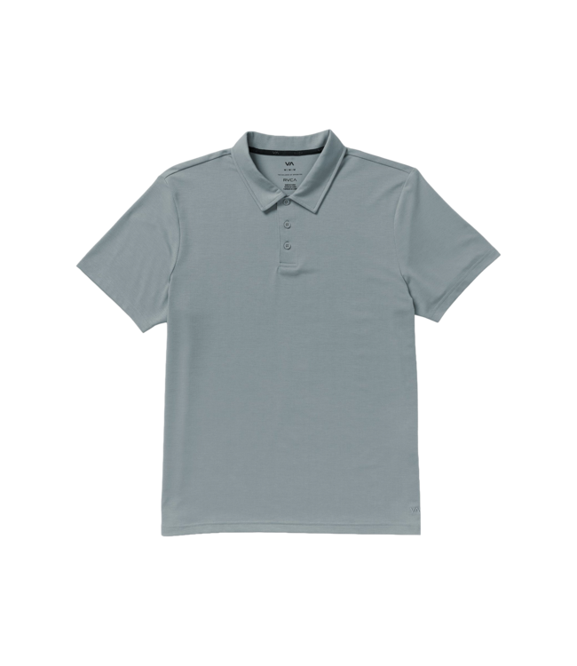 RVCA MENS BALANCE SHORT SLEEVE POLO LEAD