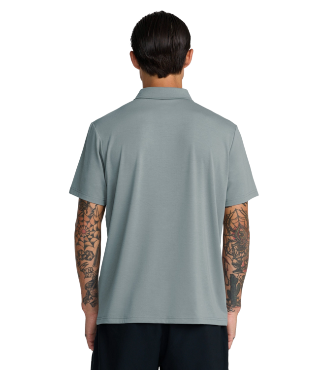 RVCA MENS BALANCE SHORT SLEEVE POLO LEAD