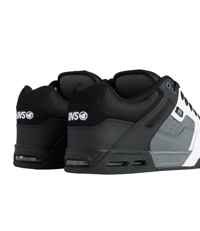 DVS MENS ENDURO HEIR SHOES WHITE/BLACK/GREY LEATHER