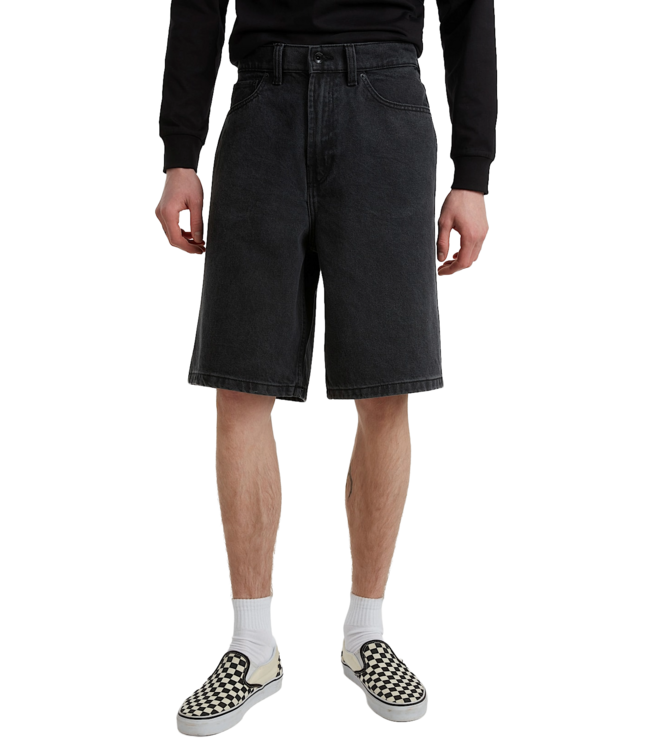 VANS MENS CHECK-5 BAGGY DENIM SHORTS SP26 (EMQ) WASHED BLACK