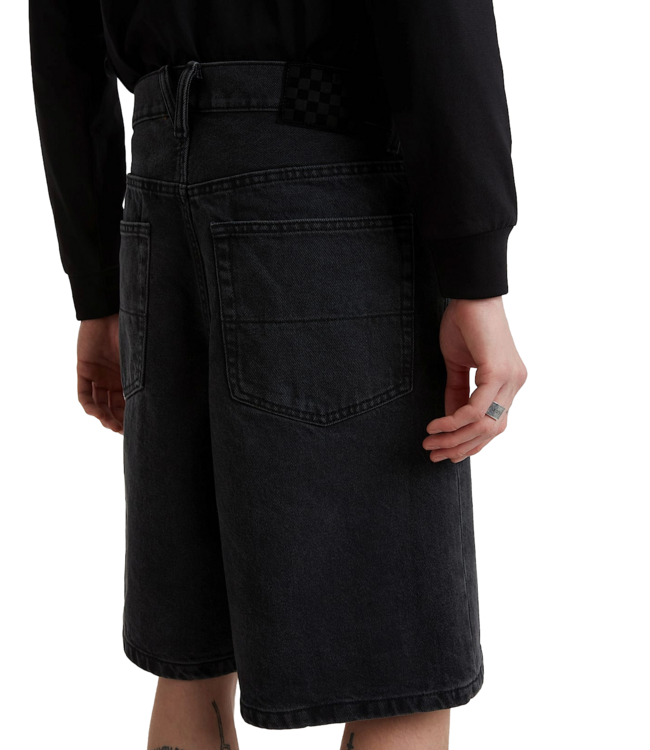VANS MENS CHECK-5 BAGGY DENIM SHORTS SP26 (EMQ) WASHED BLACK