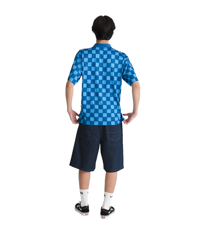 VANS MENS CHECK-5 BAGGY DENIM SHORTS SP26 (DRR) DARK RINSE
