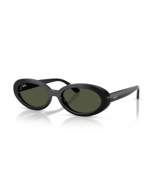 RAY BAN RAY-BAN RB2223 SUNGLASSES BLACK w/ GREEN