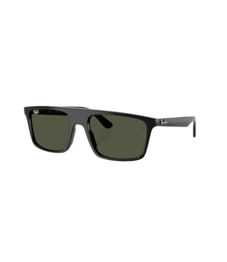 RAY BAN RAY-BAN RB2222 SUNGLASSES BLACK w/ GREEN