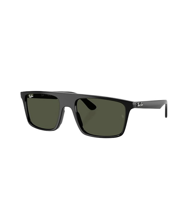 RAY-BAN RB2222 SUNGLASSES BLACK w/ GREEN
