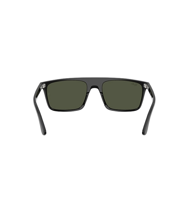 RAY-BAN RB2222 SUNGLASSES BLACK w/ GREEN