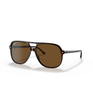 RAY BAN RAY-BAN BILL SUNGLASSES HAVANA w/ BROWN POLAR