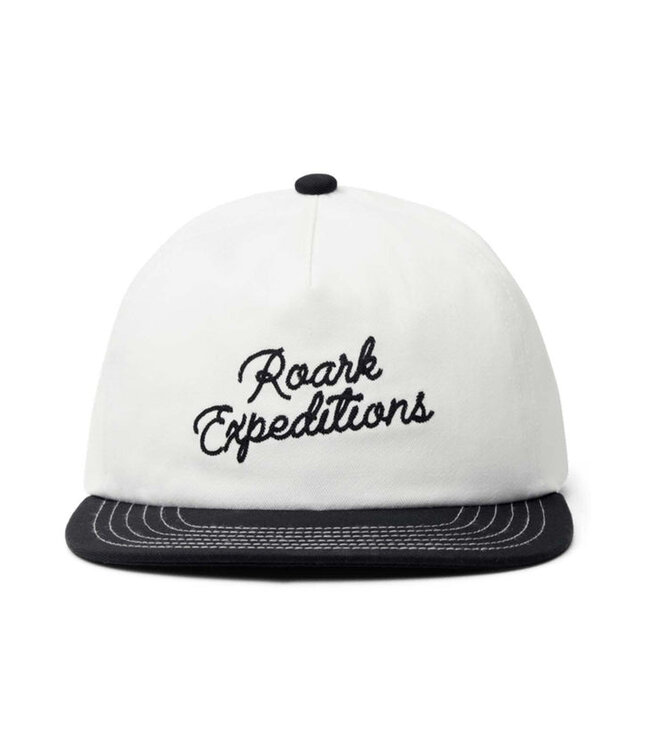 ROARK MENS VENTURE EXPEDITIONS SNAPBACK HAT WHITE