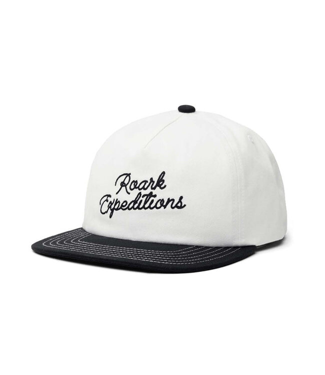 ROARK MENS VENTURE EXPEDITIONS SNAPBACK HAT WHITE