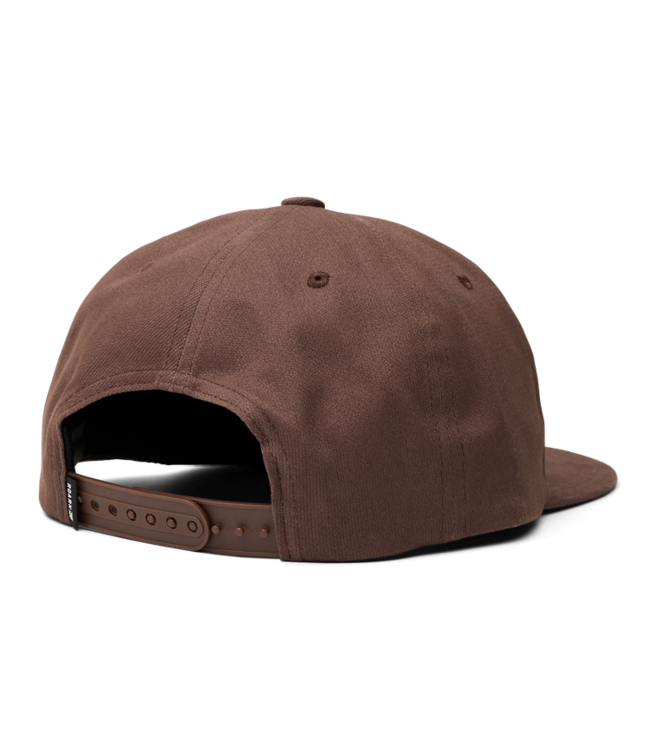 ROARK MENS VENTURE EXPEDITIONS SNAPBACK HAT COCOA BEAN