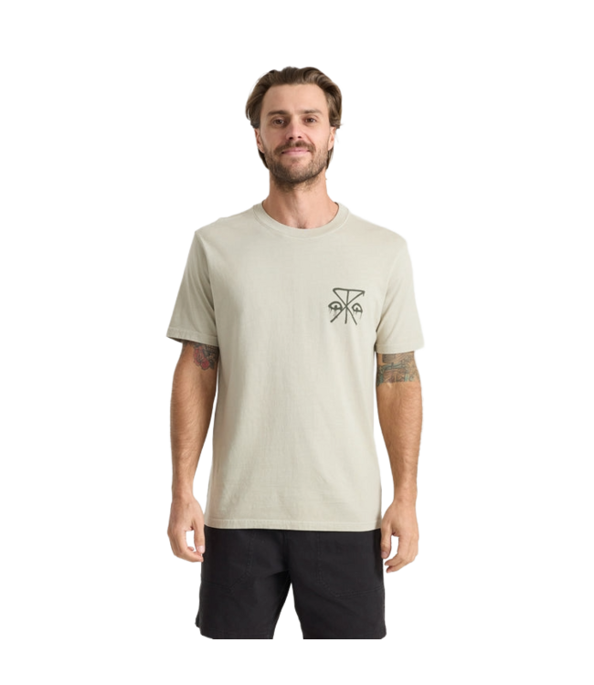 ROARK MENS SAFECAMP SHORT SLEEVE TEE FOSSIL