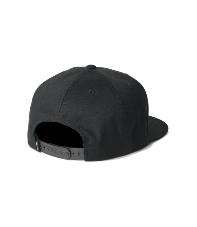 ROARK MENS SAFECAMP SNAPBACK HAT BLACK