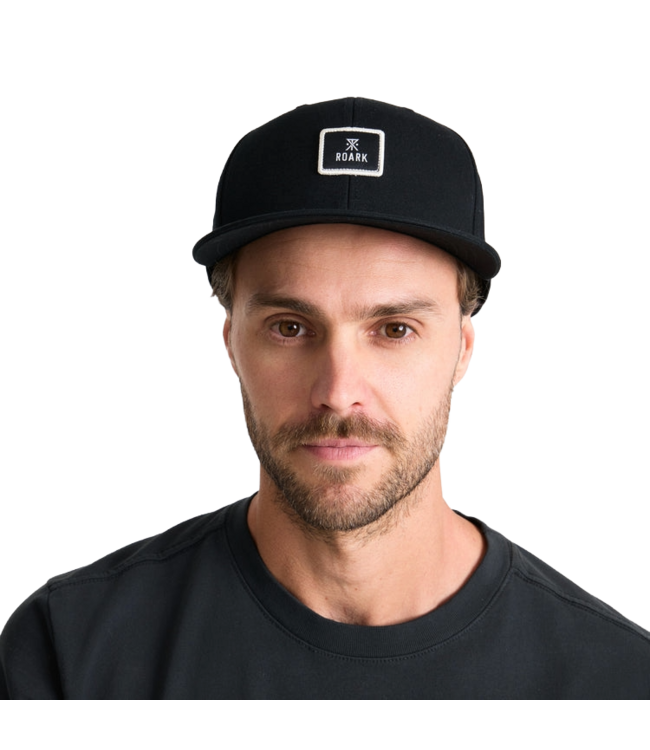 ROARK MENS SAFECAMP SNAPBACK HAT BLACK
