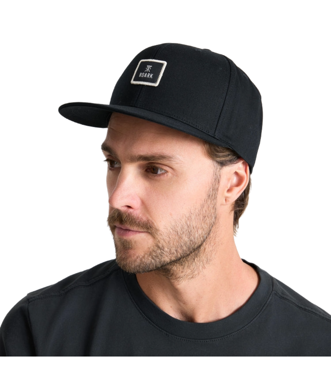 ROARK MENS SAFECAMP SNAPBACK HAT BLACK