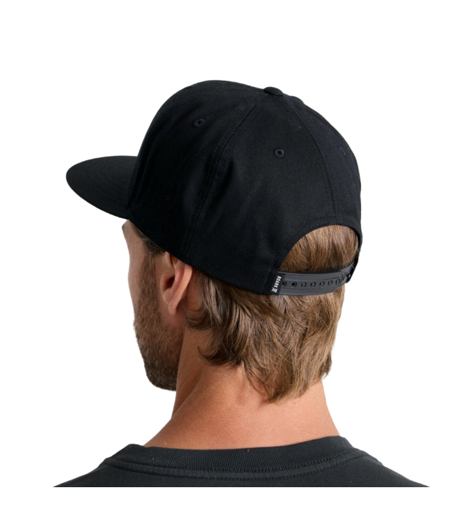 ROARK MENS SAFECAMP SNAPBACK HAT BLACK
