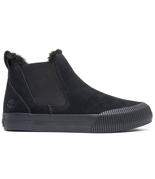 TIMBERLAND WOMENS SKYLA BAY PULL ON BOOT BLACK SUEDE
