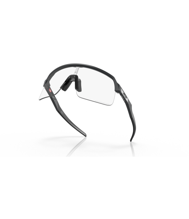OAKLEY SUTRO LITE MATTE CARBON SUNGLASSES w/ CLEAR TO BLACK PHOTOCHROMATIC