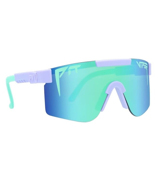 PIT VIPER THE SINGLE WIDES SUNGLASSES THE MOONTOWER w/ POLAR GREEN/BLUE