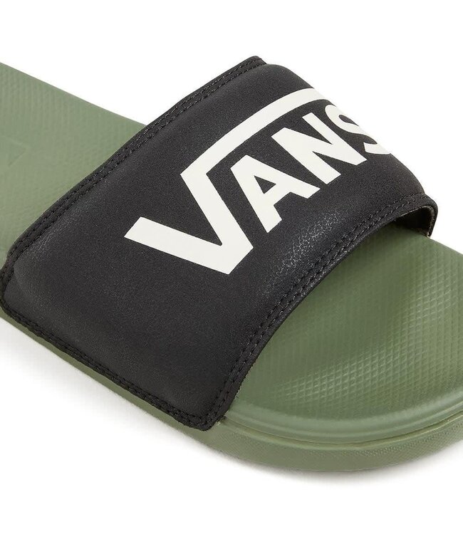 VANS MENS MTE LA COSTA SLIDE-ON SANDALS BLACK/OLIVINE