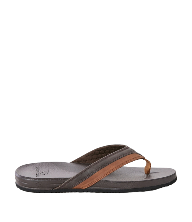 RIP CURL MENS SOFT TOP OPEN TOE SANDAL BROWN/TAN
