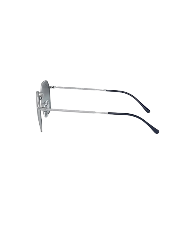 RAY-BAN JIM SUNGLASSES SILVER w/BLUE MIRROR GRADIENT