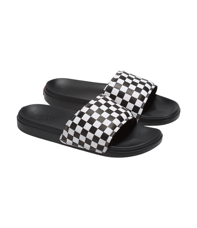 VANS MENS MTE LA COSTA SLIDE-ON SANDALS CHECKERBOARD/WHITE/BLACK