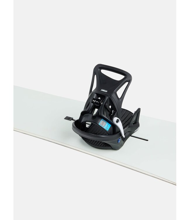 BURTON KIDS STEP ON SMALLS SNOWBOARD BINDINGS BLACK 2026