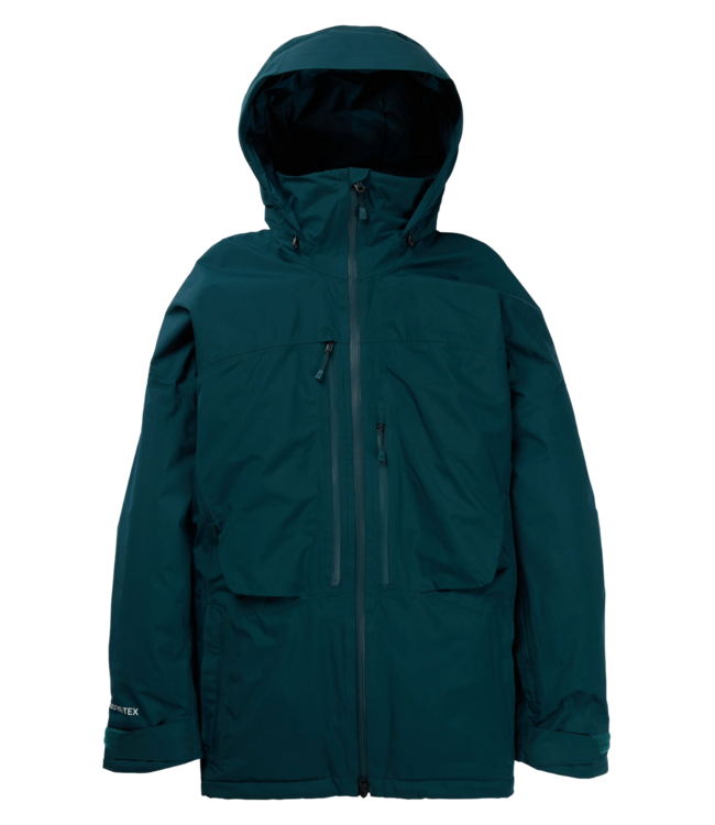 BURTON WOMENS PILLOWLINE GORE-TEX JACKET DEEP EMERALD 2025