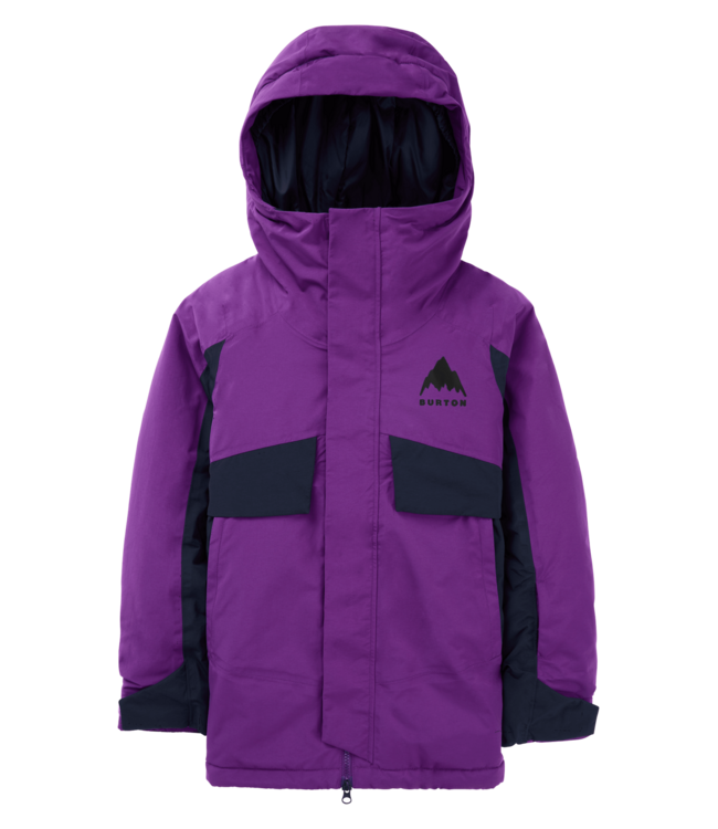 BURTON KIDS ASCUTNEY 2L JACKET IMPERIAL PURPLE/TRUE BLACK 2026