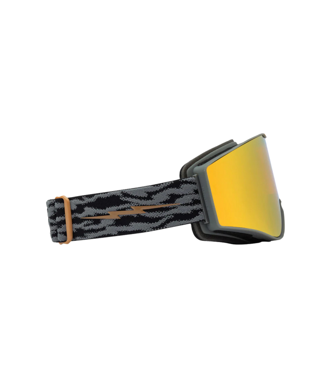 ELECTRIC EK2 GOGGLE FOG BLACK GOLD w/ AUBURN GOLD + BLUE ATOMIC 2025