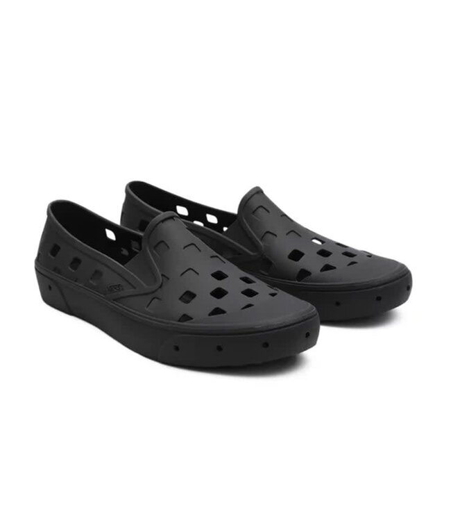 VANS MENS TREK SLIP-ON BLACK