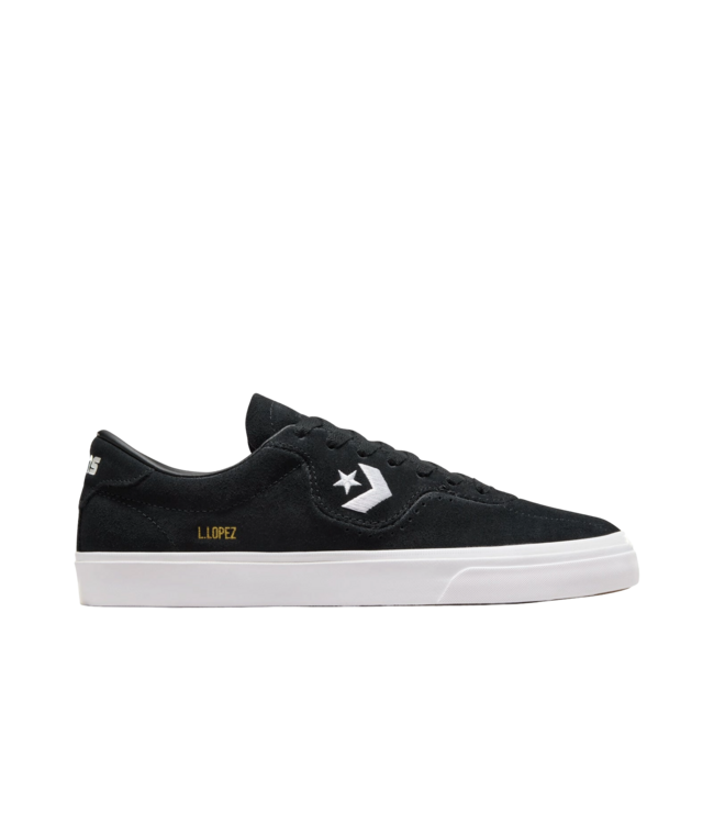 CONVERSE CONS MENS LOUIE LOPEZ PRO OX SHOE BLACK BLACK WHITE