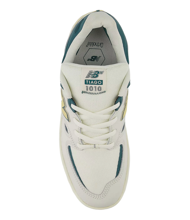 NEW BALANCE MENS 1010 SHOES WHITE/GREEN