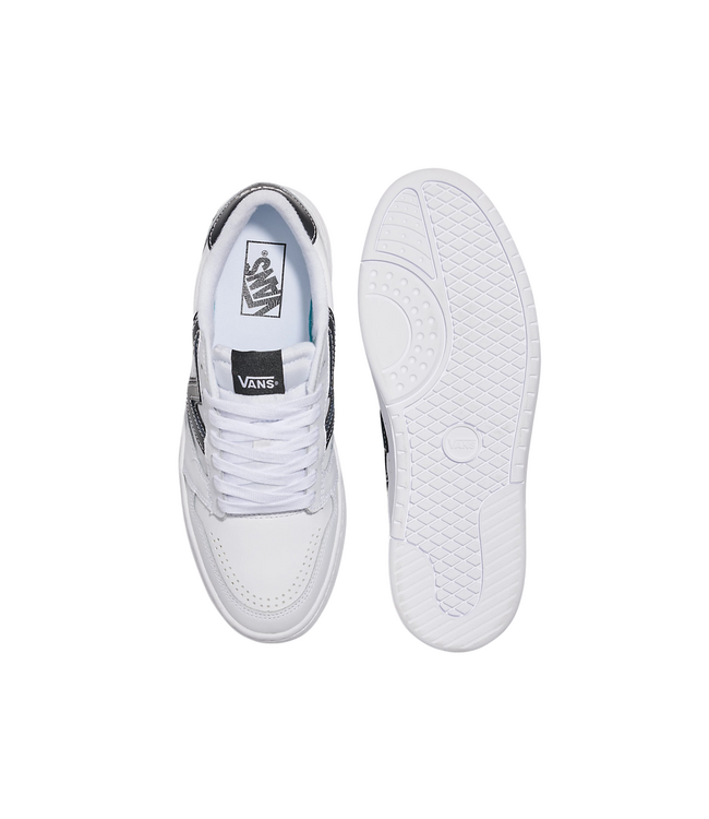 VANS MENS LOWLAND 2.0 SHOE WHITE/BLACK
