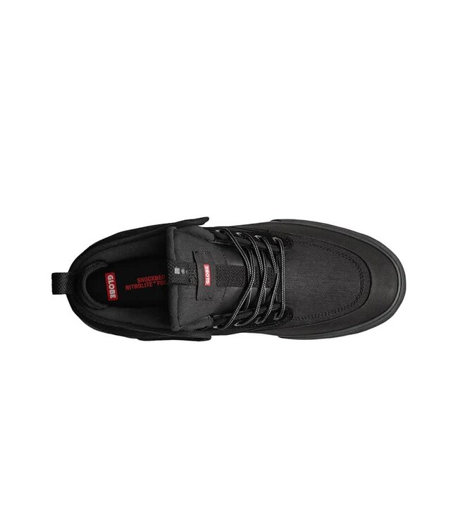 GLOBE MENS MOTLEY MID SHOES BLACK/LIME/SUMMIT