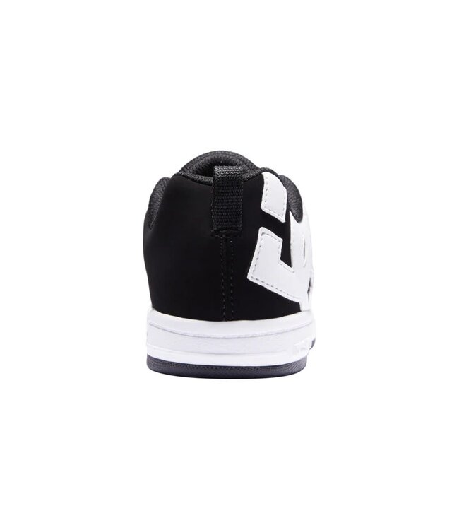 DC YOUTH COURT GRAFFIK SHOES BLACK WHITE