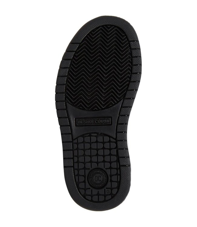 DC YOUTH COURT GRAFFIK SHOES BLACK WHITE