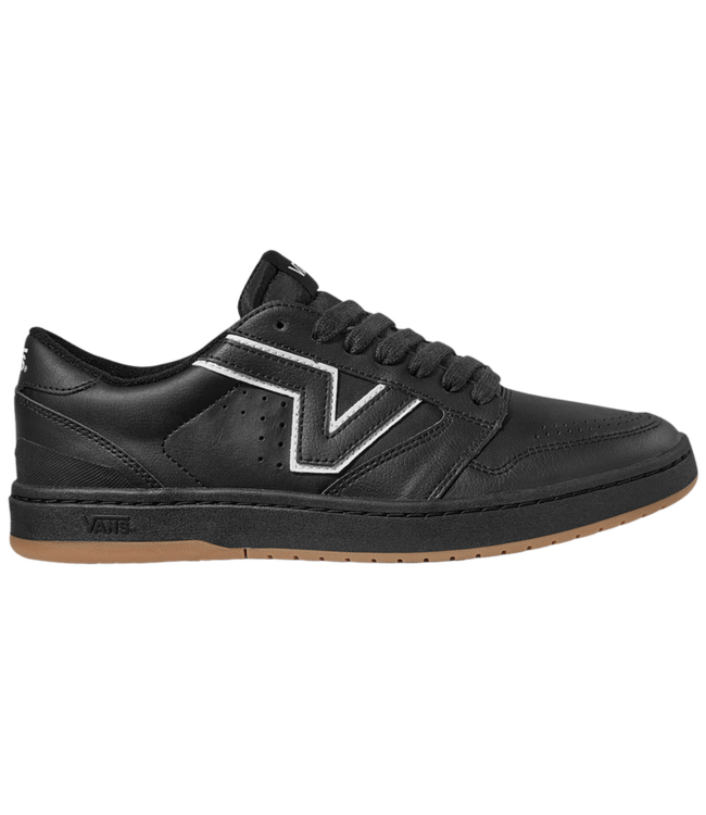 VANS LOWLAND 2.0 SHOES BLACK/BLACK/WHITE