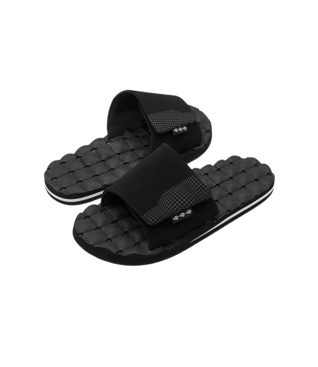 VOLCOM RECLINER SLIDE BLACK/ WHITE
