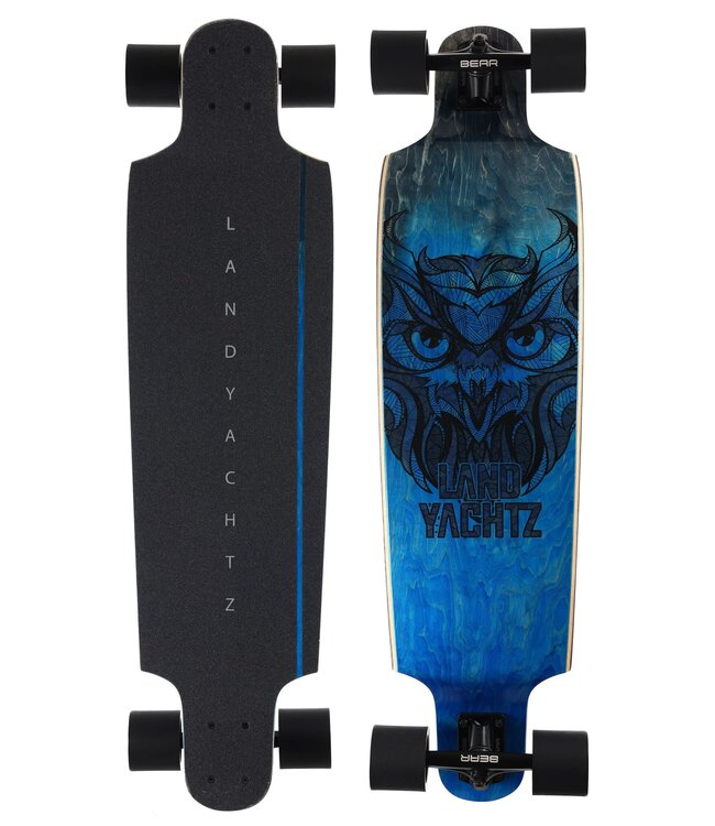 LANDYACHTZ TOP CAT OWL LONGBOARD COMPLETE