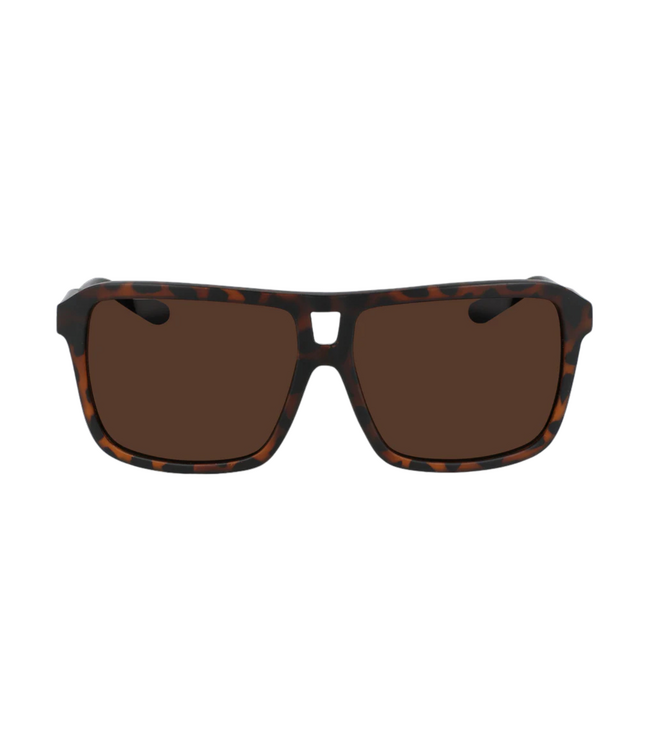 DRAGON THE JAM UPCYCLED SUNGLASSES MATTE TORT w/ LUMA LENS BROWN LENS