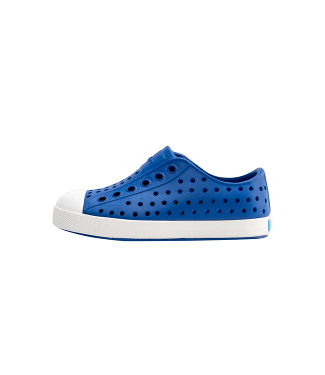 NATIVE JEFFERSON CHILD SHOE UV BLUE/SHELL WHITE