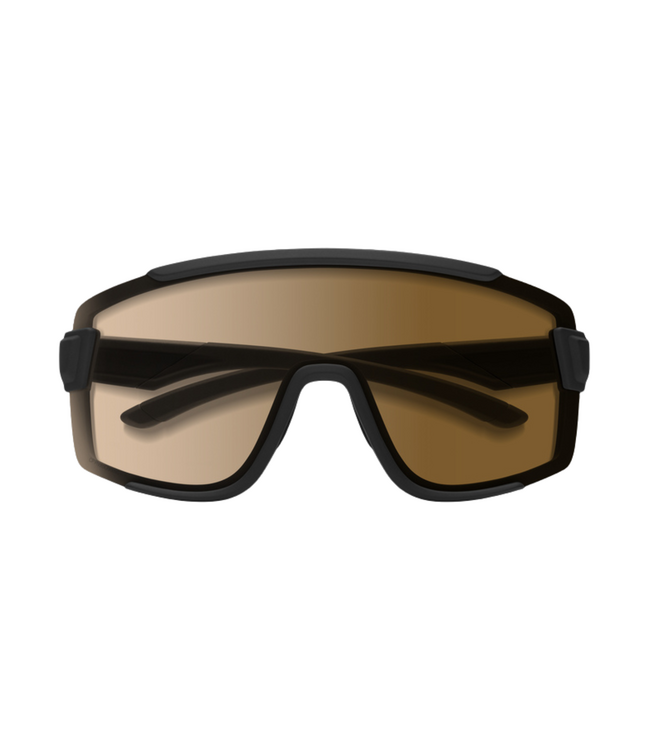 SMITH WILDCAT MATTE BLACK SUNGLASSES w/ CHROMAPOP PHOTOCHROMIC BROWN
