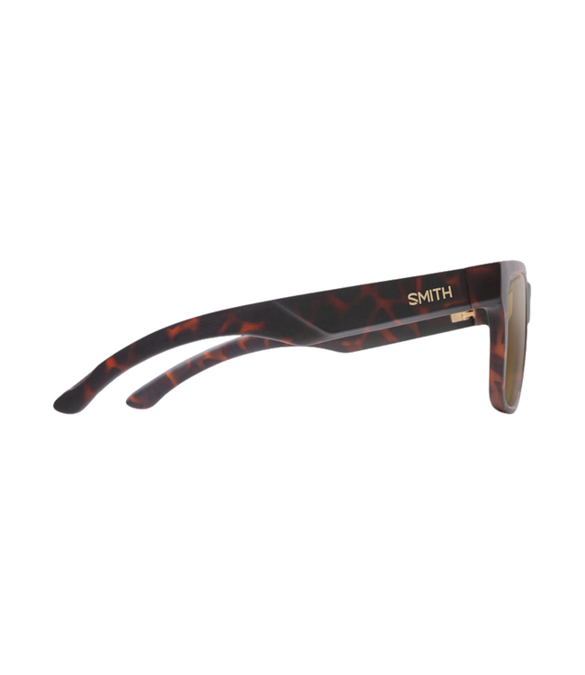 SMITH LOWDOWN XL 2 MATTE TORTOISE SUNGLASSES W/ CHROMAPOP BROWN