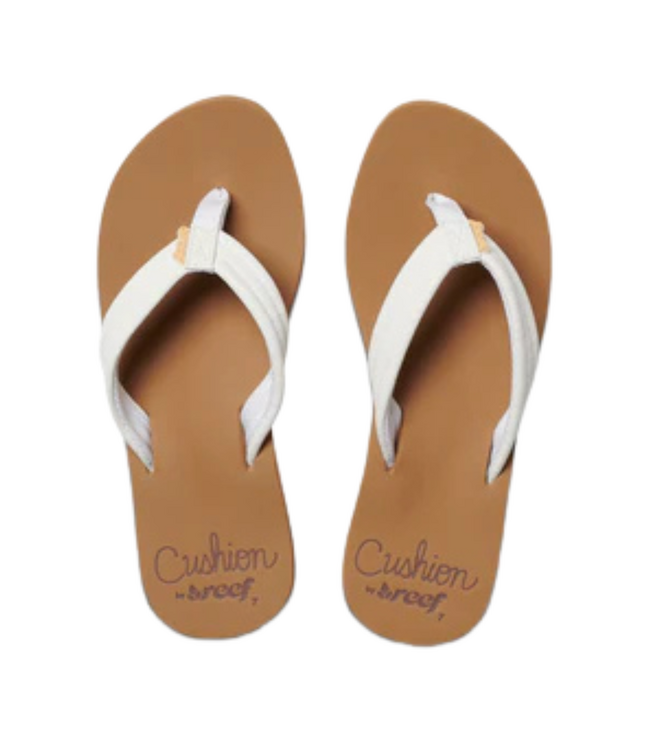 REEF WOMENS CUSION BREEZE SANDALS CLOUD