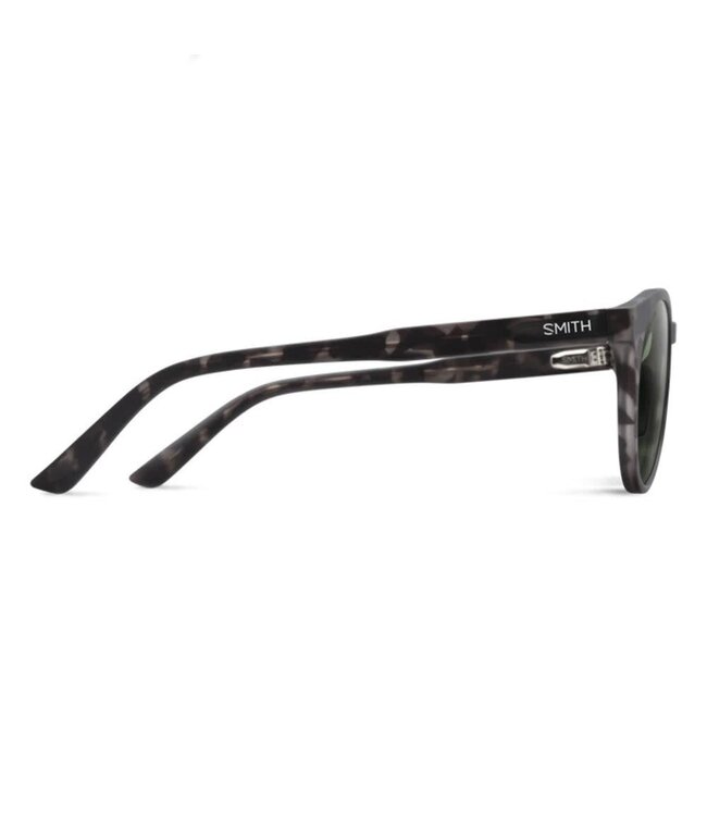 SMITH WESTWARD MATTE GREY TORTOISE SUNGLASSES w/ CHROMAPOP POLAR GREY GREEN