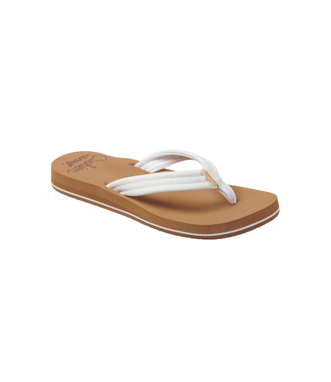 REEF WOMENS CUSHION BREEZE SANDALS CLOUD