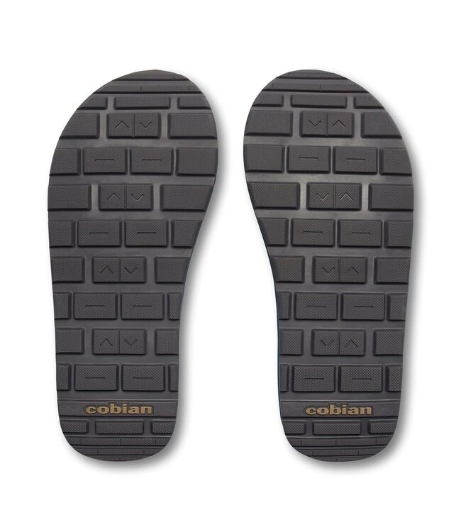 COBIAN MENS DRT SLIDE SANDALS CHARCOAL