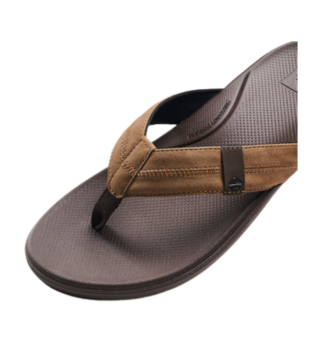 REEF MENS CUSHION PHANTOM 2.0 SANDALS BROWN/TAN