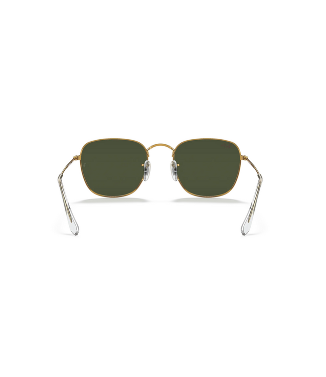 RAY-BAN HEXAGONAL SUNGLASSES GOLD w/ GREEN POLAR